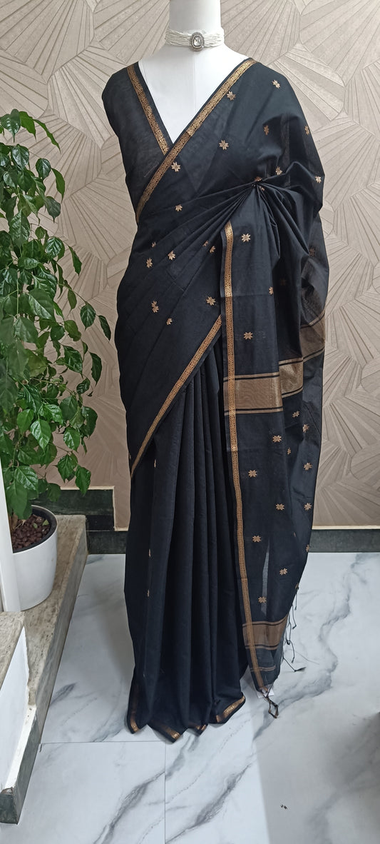 Maheshwari Cotton Silk Saree