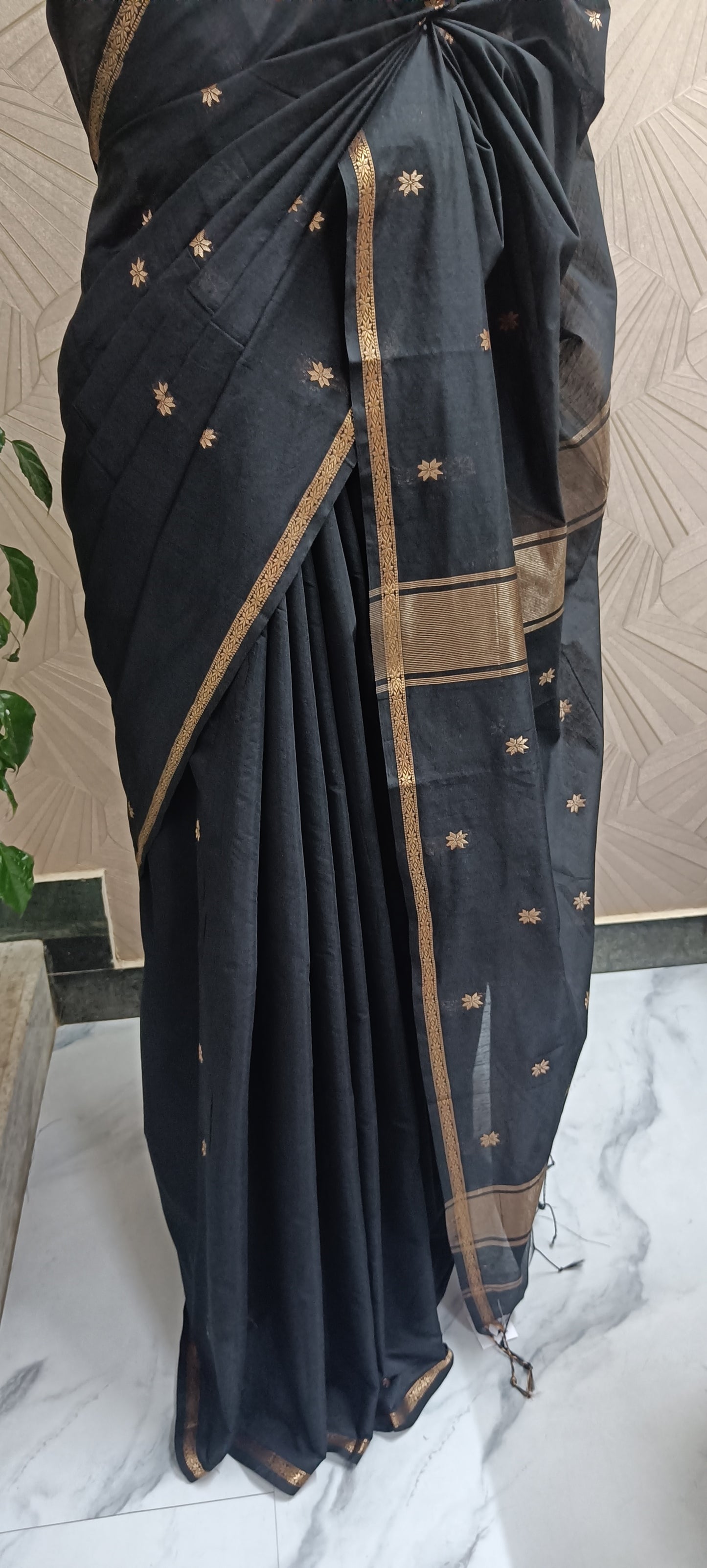 Maheshwari Cotton Silk Saree