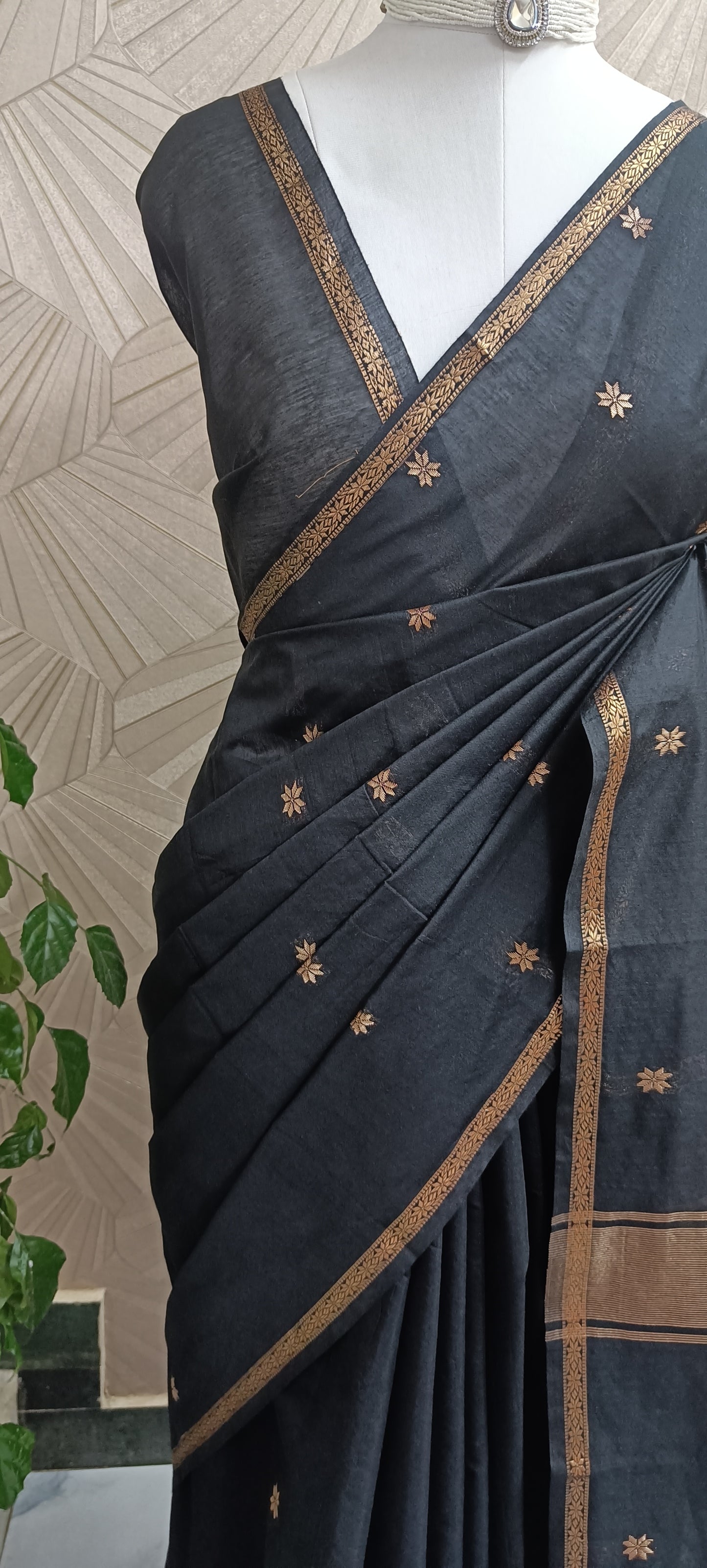 Maheshwari Cotton Silk Saree