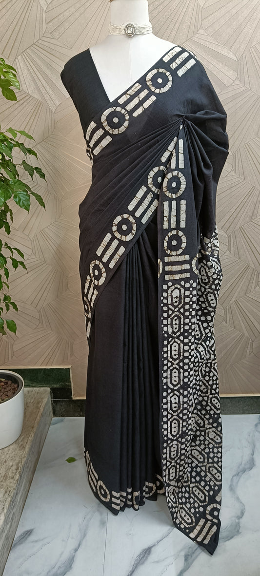Printed Cotton Saree