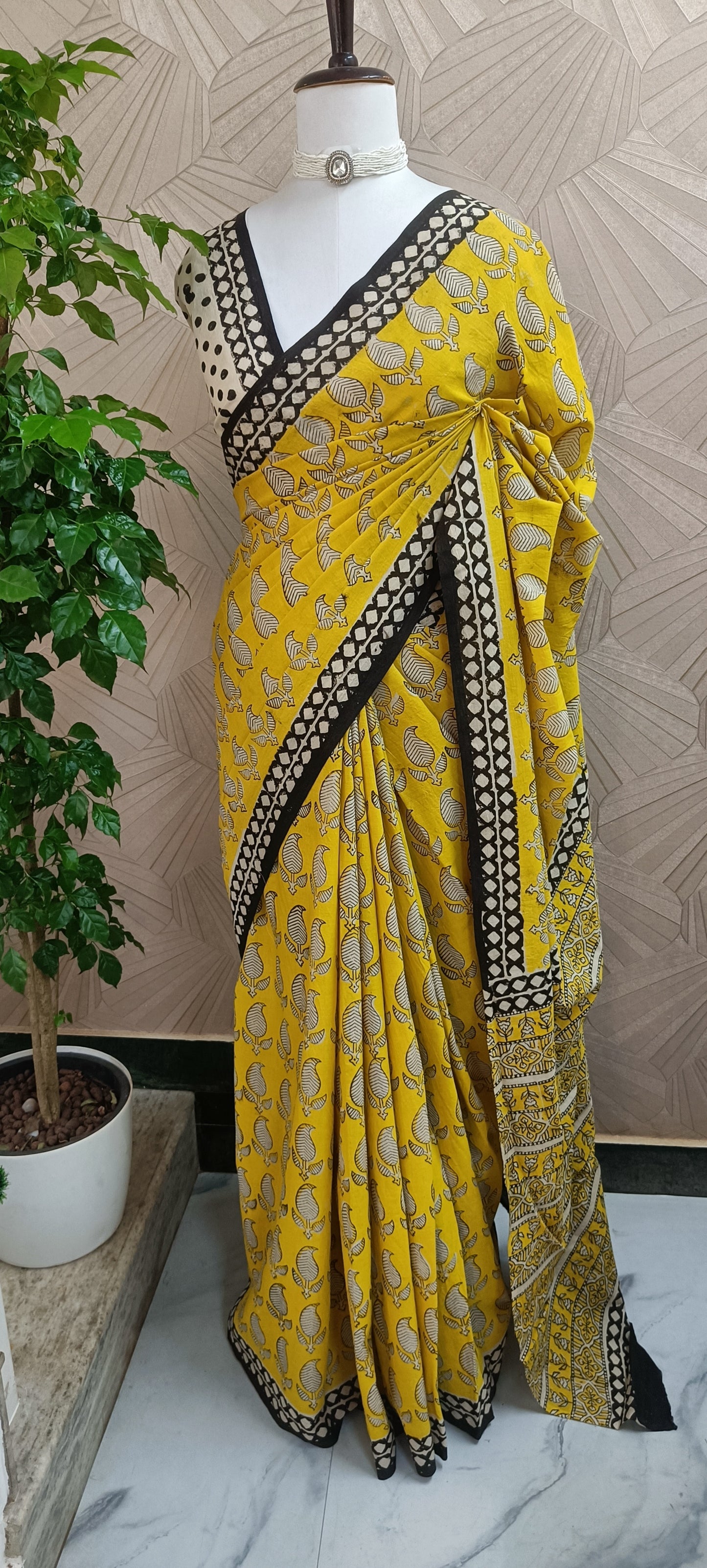 Printed Cotton Saree
