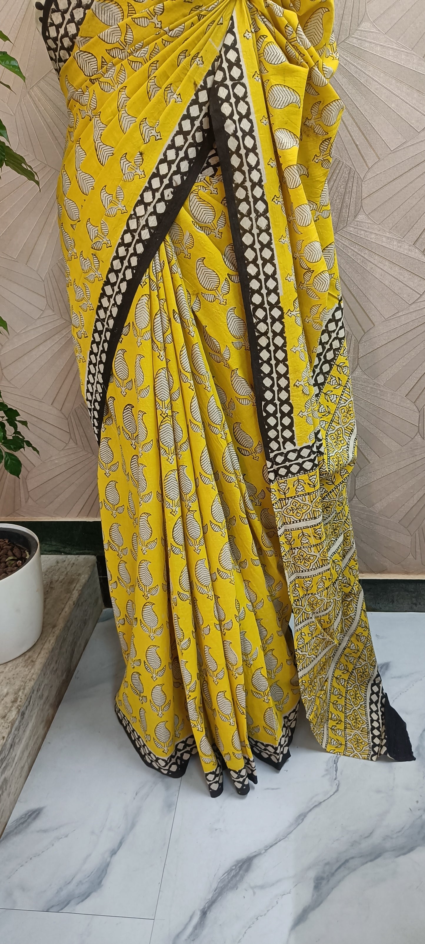 Printed Cotton Saree