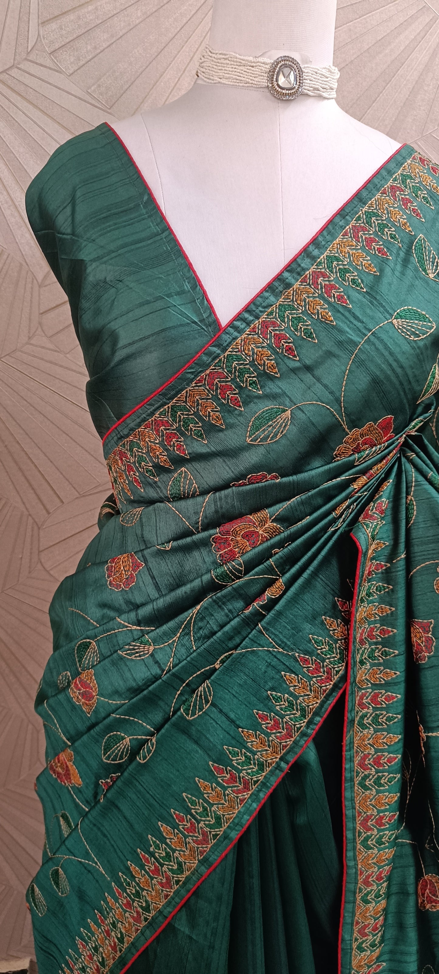 Semi Tussar Silk Saree