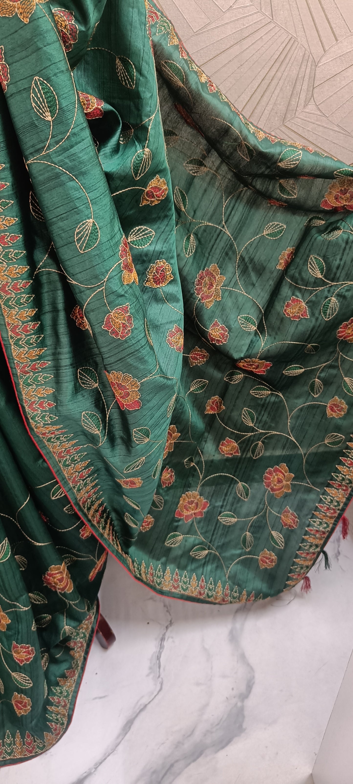 Semi Tussar Silk Saree