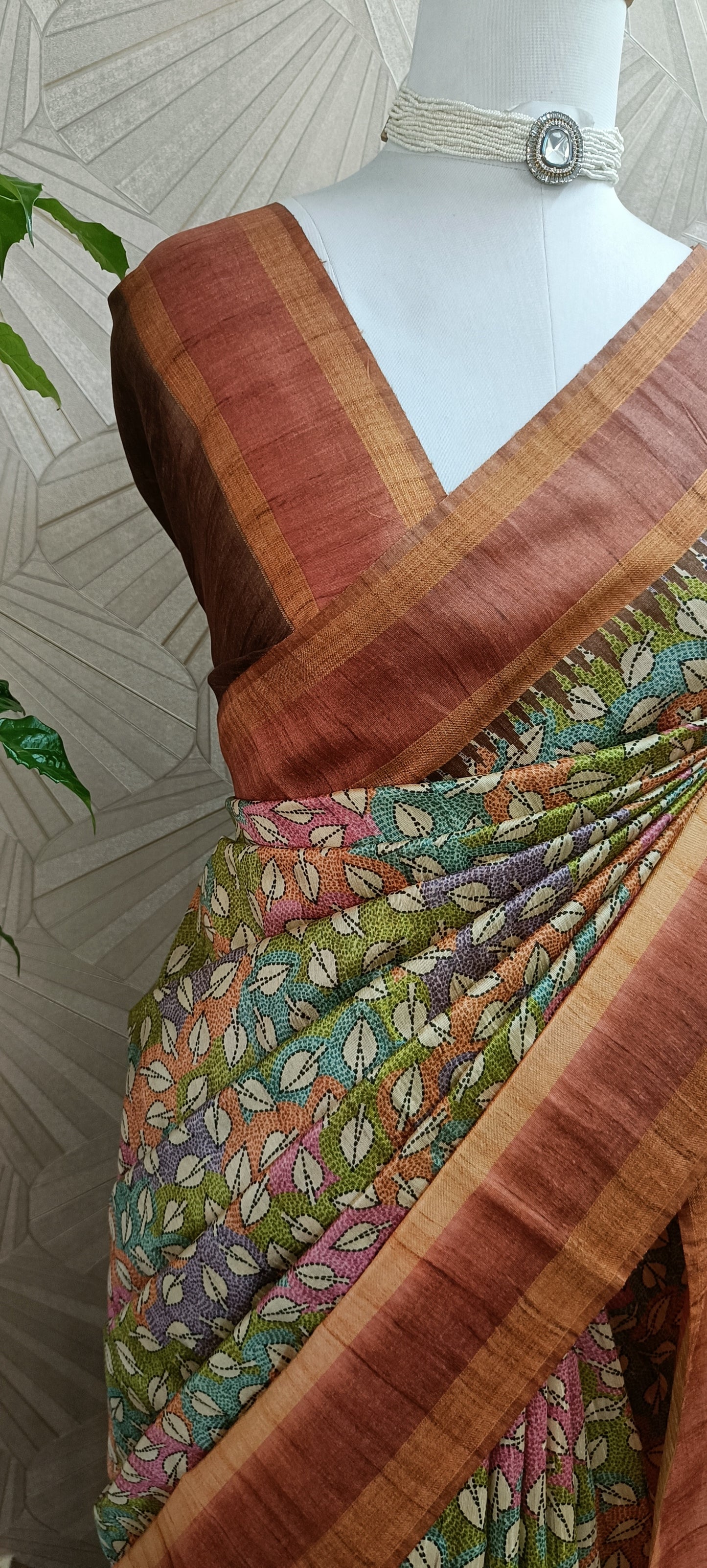 Semi Tussar Silk Saree