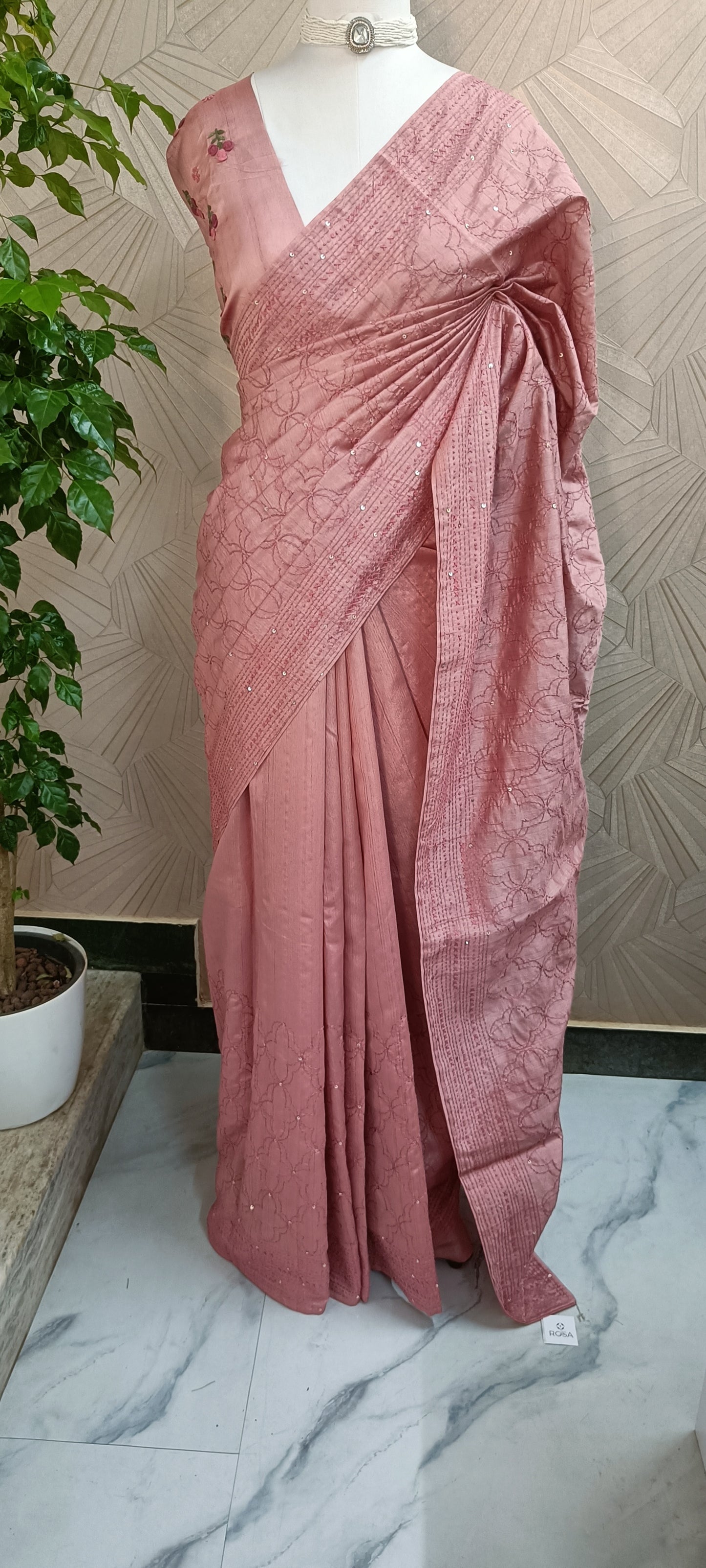 Semi Tussar Silk Saree