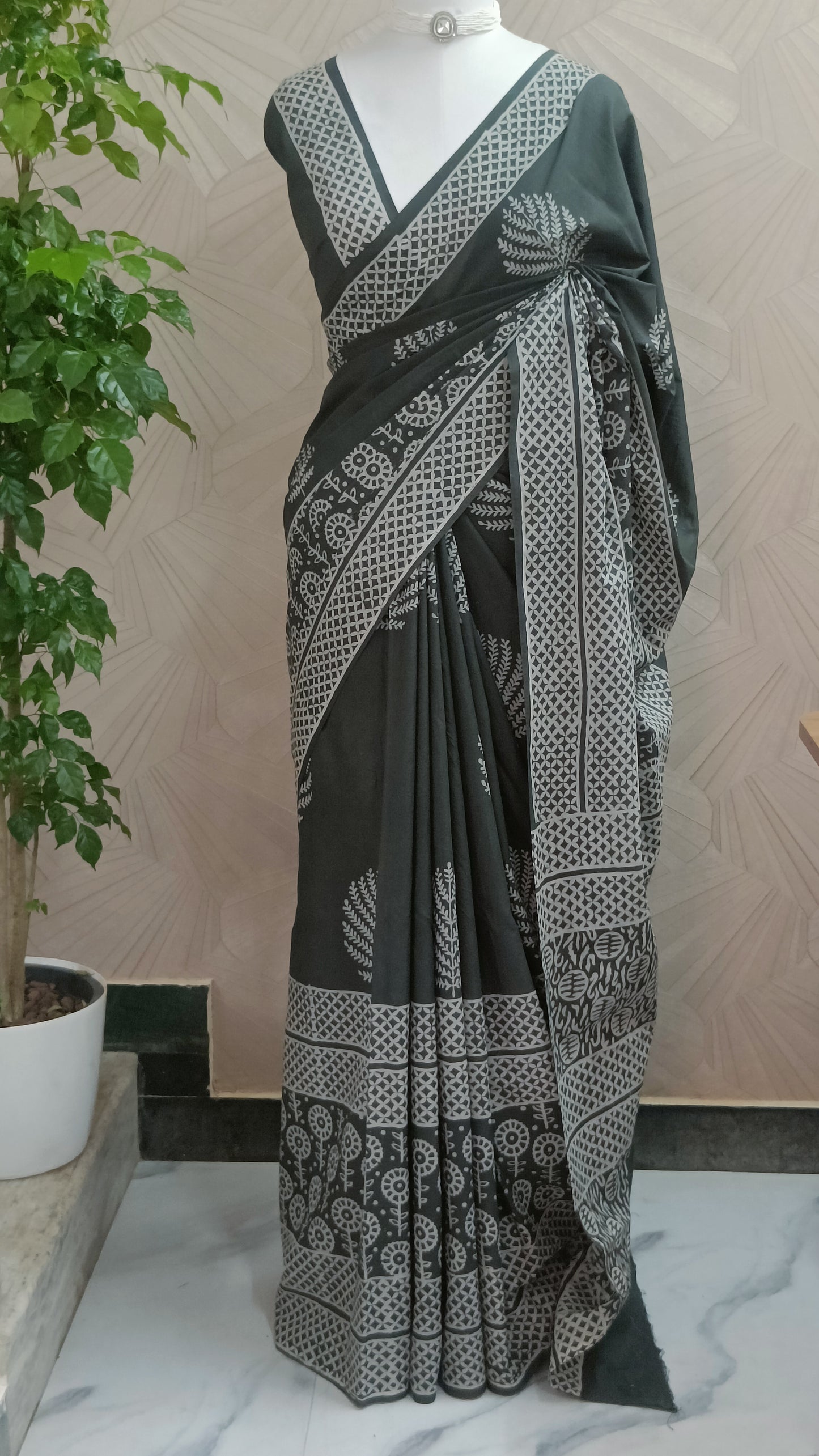Cotton Printed Saree