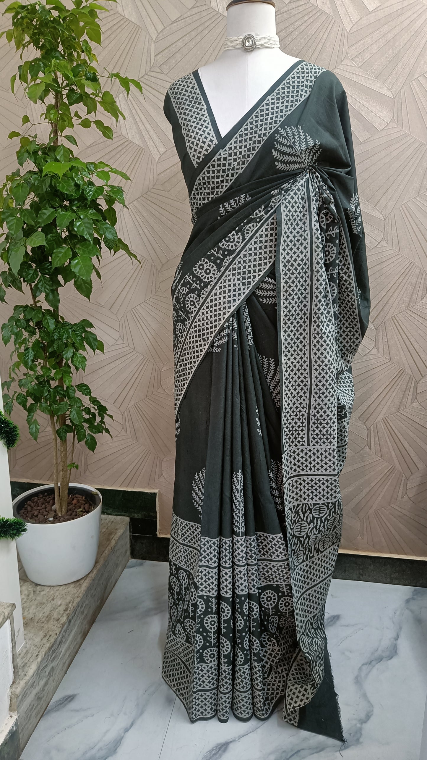 Cotton Printed Saree