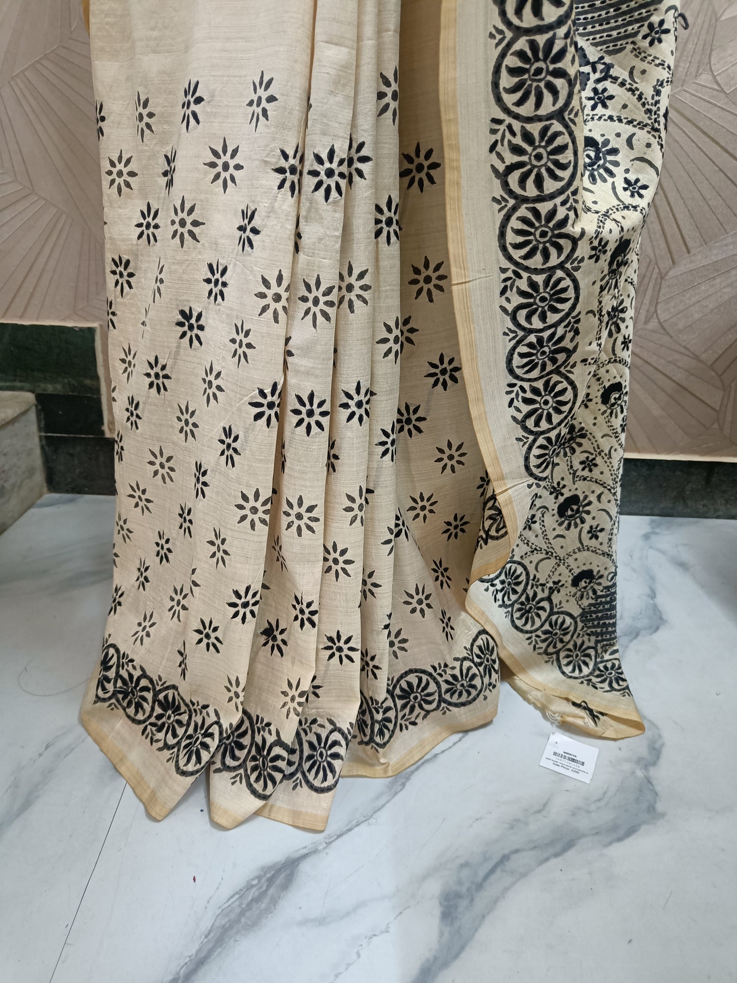 Semi Tussar Silk Saree