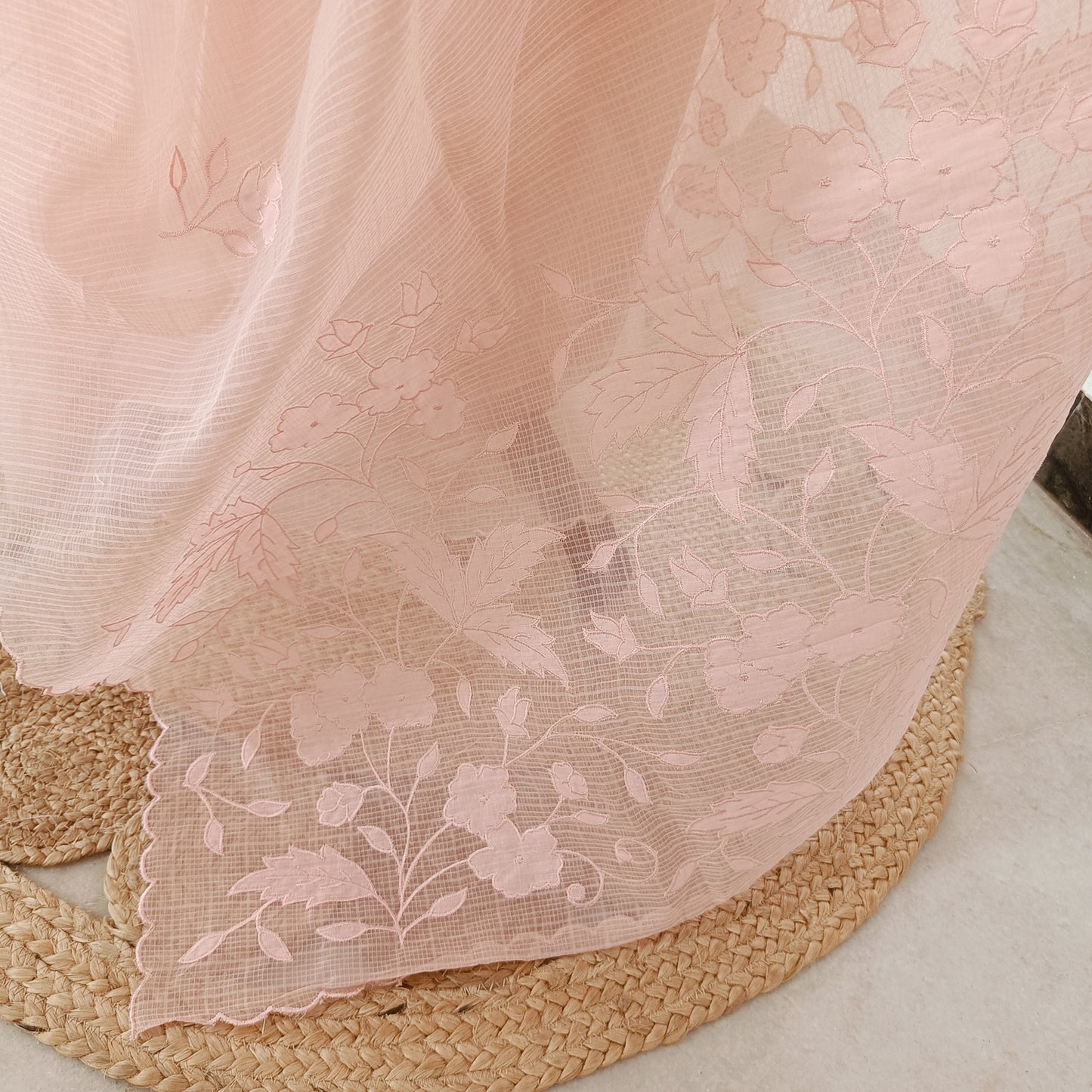 Kota Applique work saree
