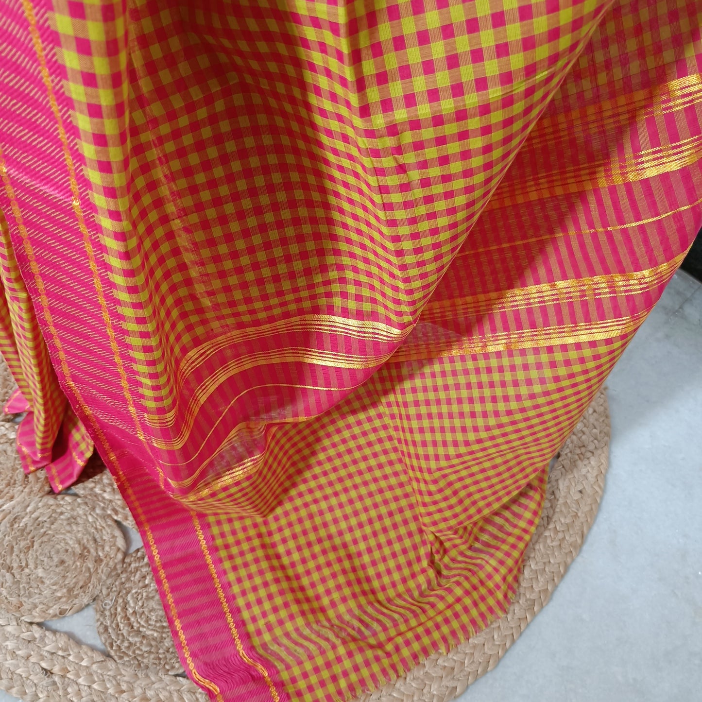 Gundumani Kattam Cotton Saree